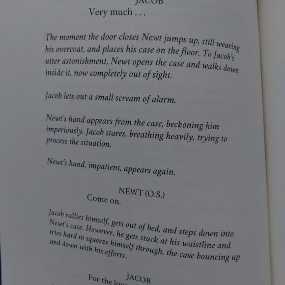 J.K. ROWLING FANTASTIC BEASTS AND WHERE TO FIND THEM ORIGINAL SCREENPLAY BOOK - Picture 8 of 12